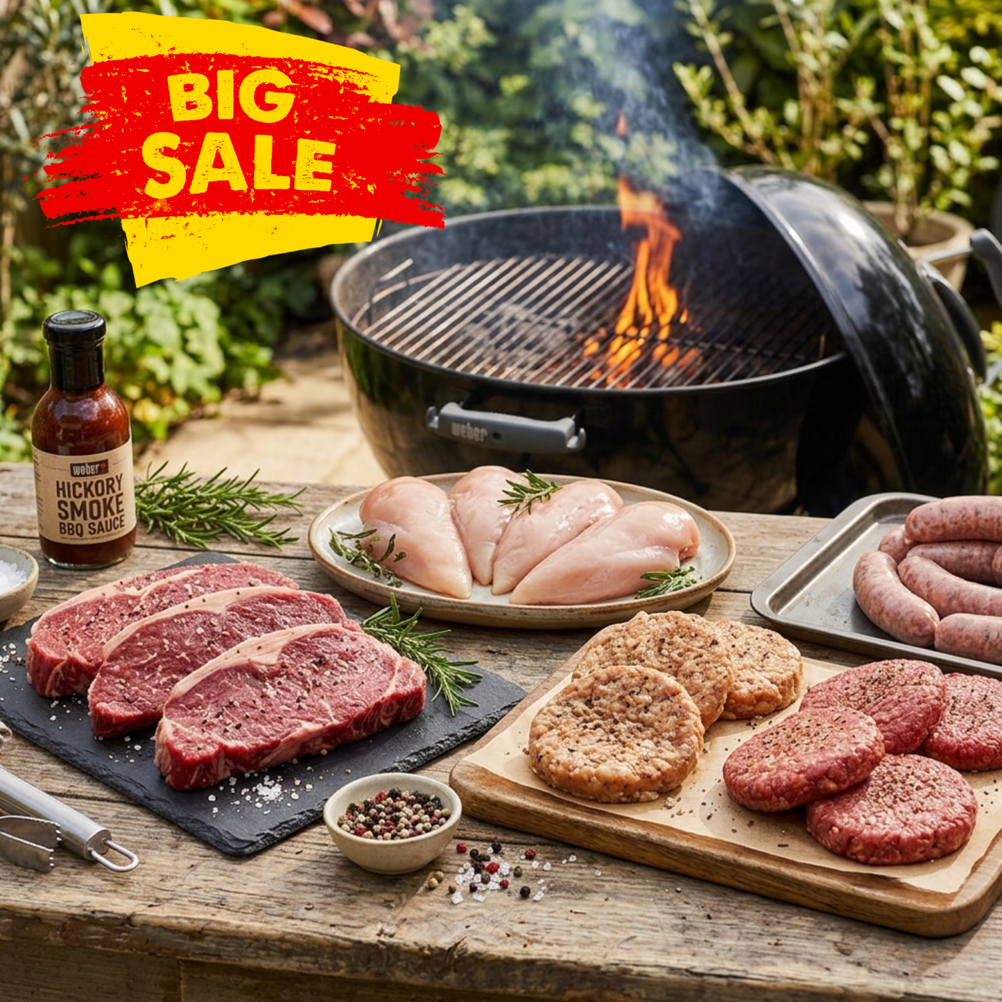 Steak & Sizzle BBQ Selection