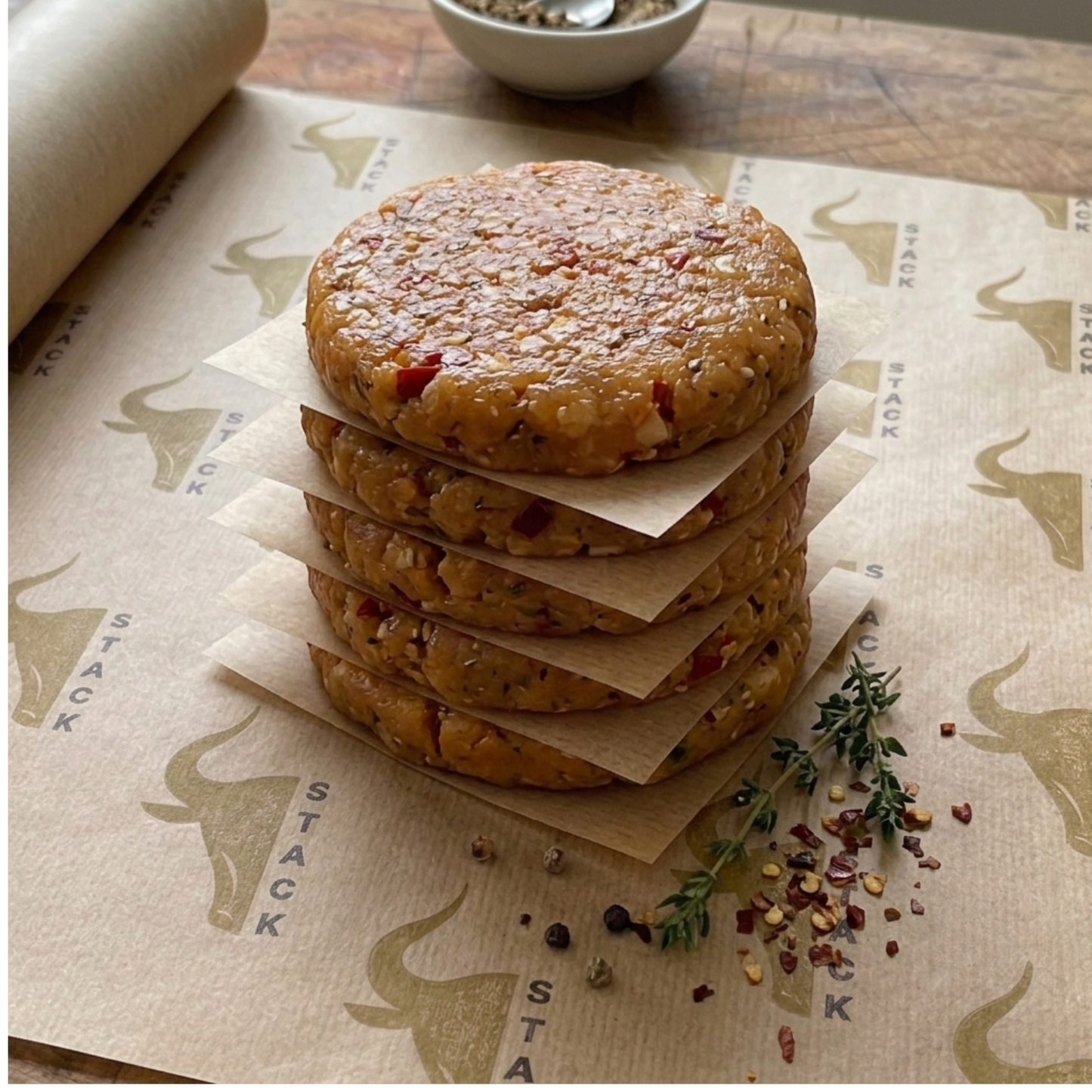 Honey & Chipotle Chicken Burgers (6oz x 6)