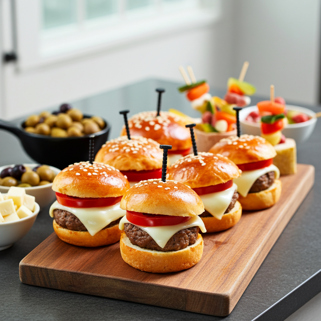 1.5oz Slider burgers x 12