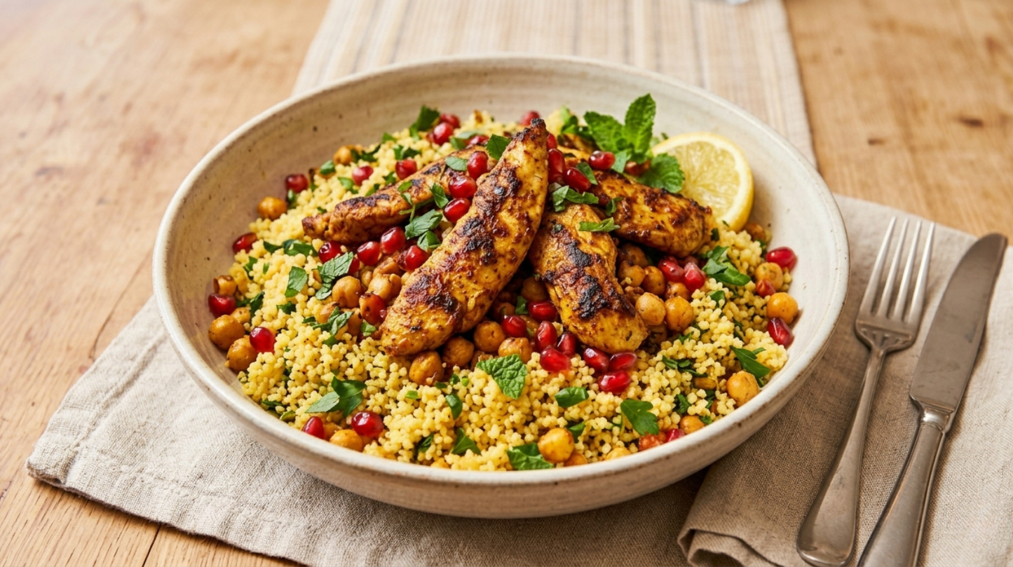 Moroccan seasoned lamb strips 1kg