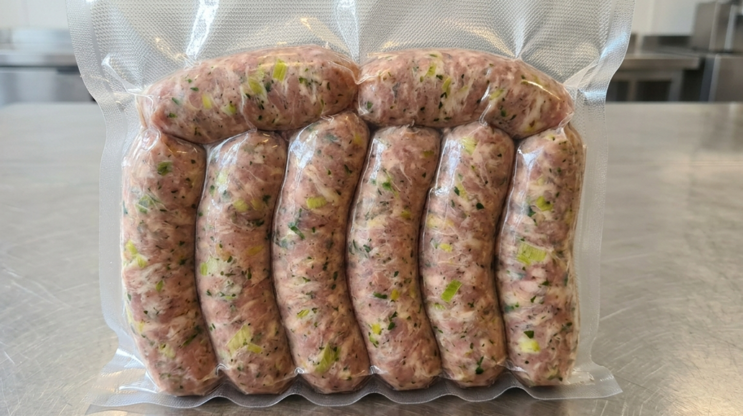 Artisan Pork & Leek Sausages