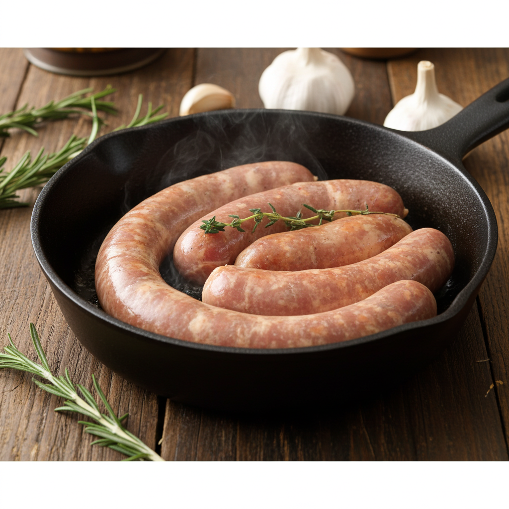 Pork & Black Pudding Link Sausages