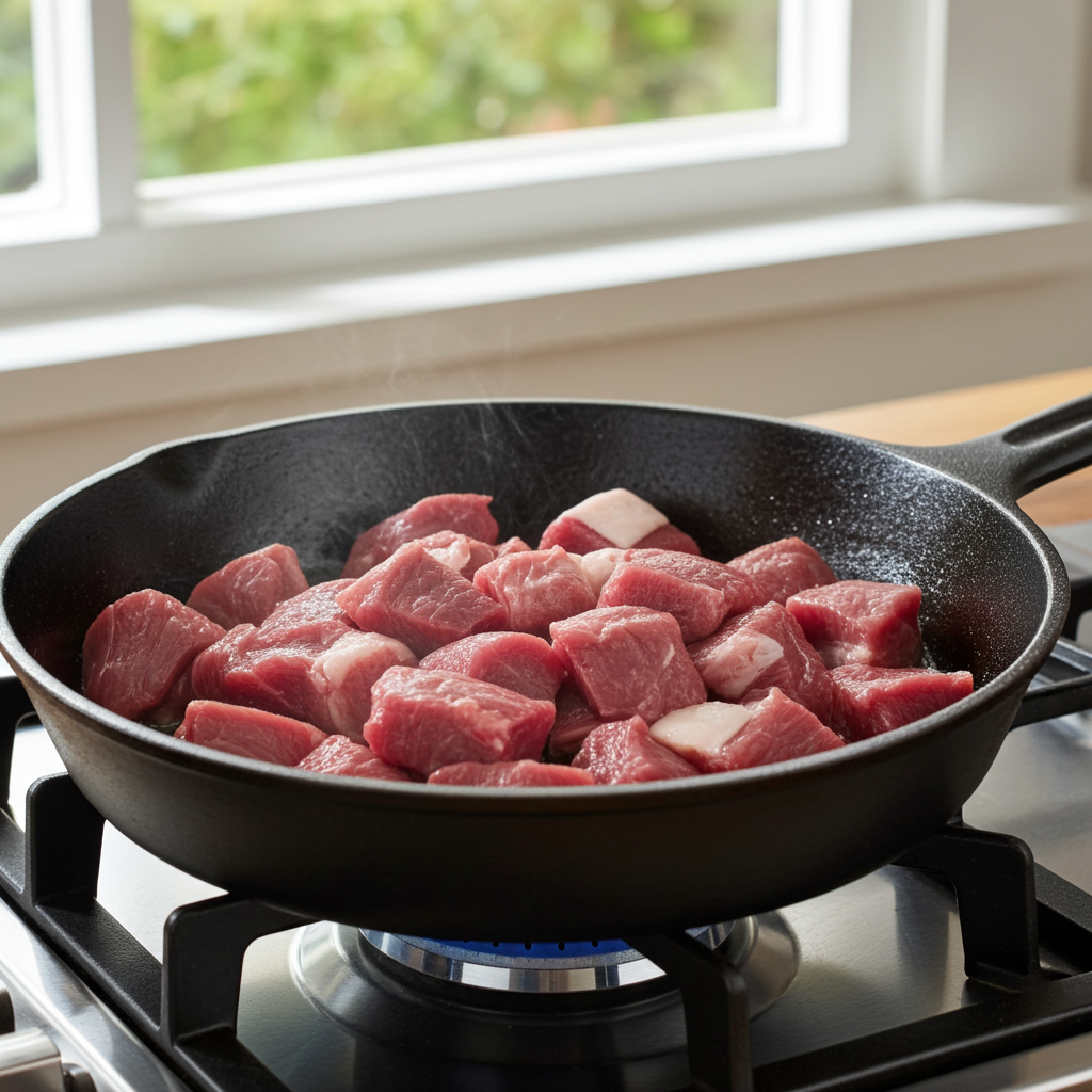 Premium Diced Lamb