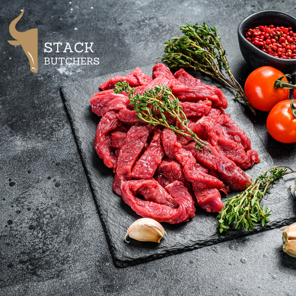 Stack Butchers Beef Stir Fry Strips 907g (2lb) – Stack Butchers