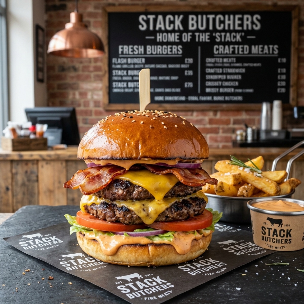 The Classic Butcher’s Beef Burger