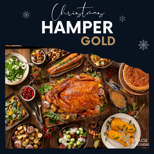 Gold Christmas hamper