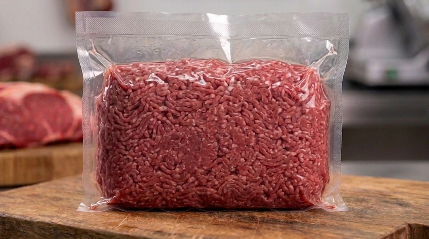 Freshly ground lamb mince in a bowl – Stack Butcher.