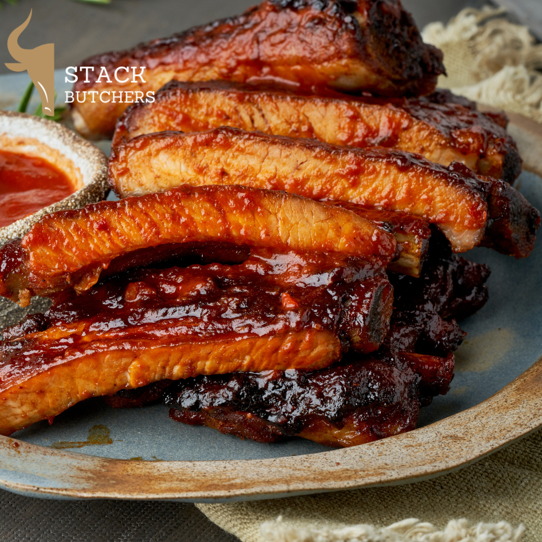 Stack Ribs Bay Area Premium Pork Loin Ribs | Hand-Trimmed Meaty Ribs | Stack Butcher ...