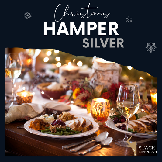 Silver Christmas hamper