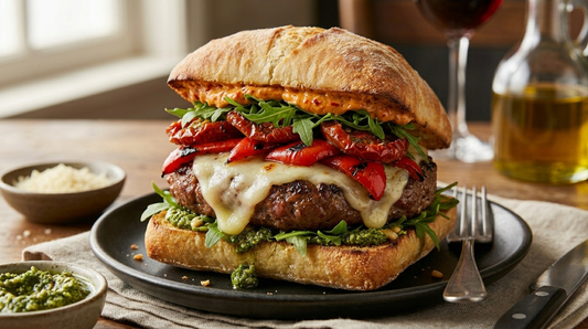 Joseppi’s Piccante: Tuscan-Style Burgers