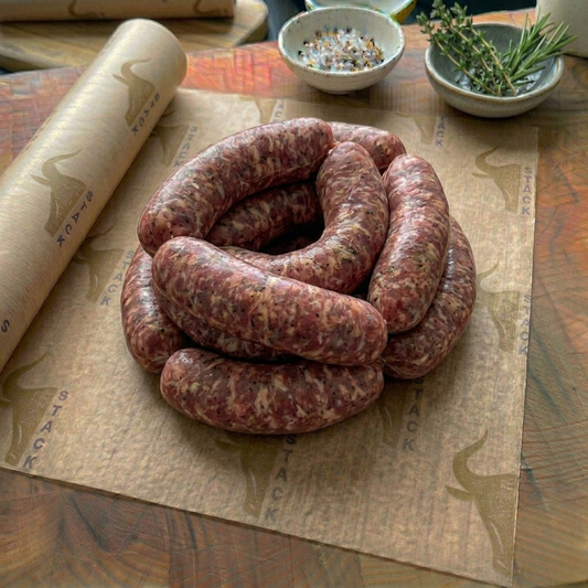 Pork & Black Pudding Link Sausages