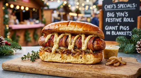 Big Yins: Giant Pigs in Blankets