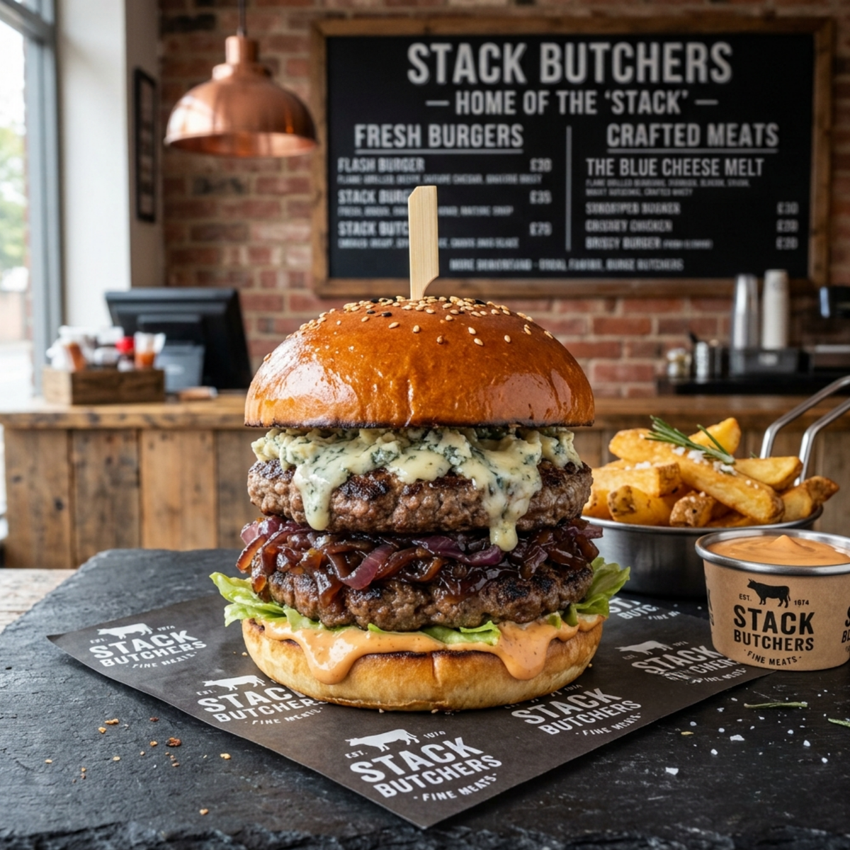 The Classic Butcher’s Beef Burger
