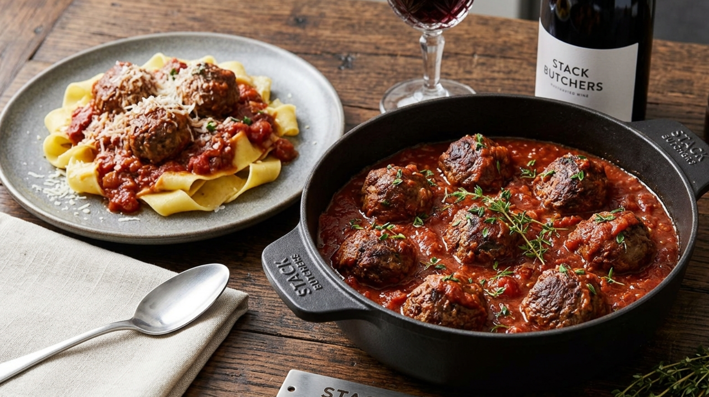 Gourmet Venison & Redcurrant Meatballs (24 x 1.5oz)