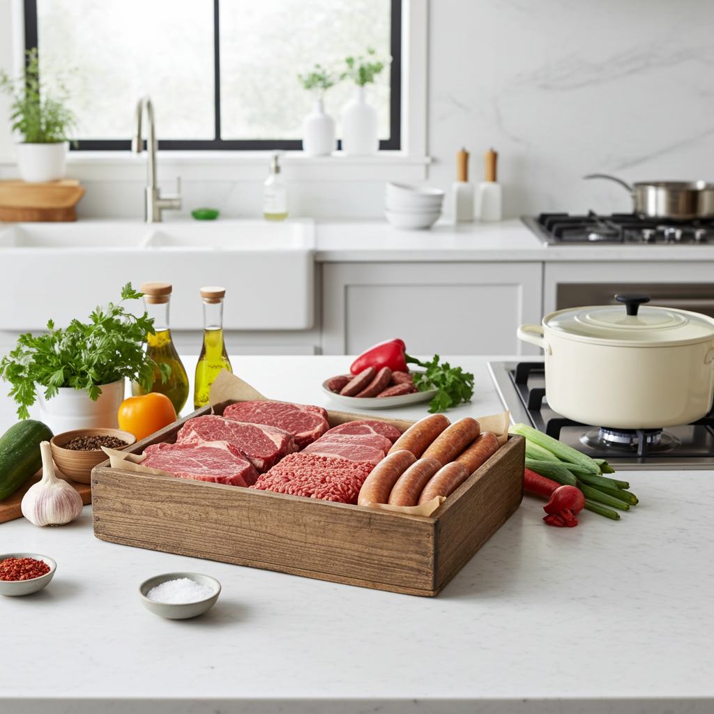 Family butchers box
