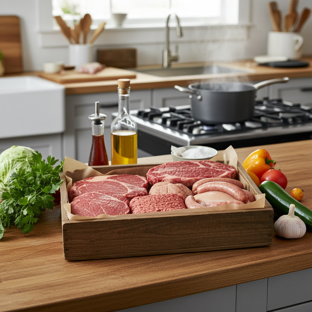 Family butchers box