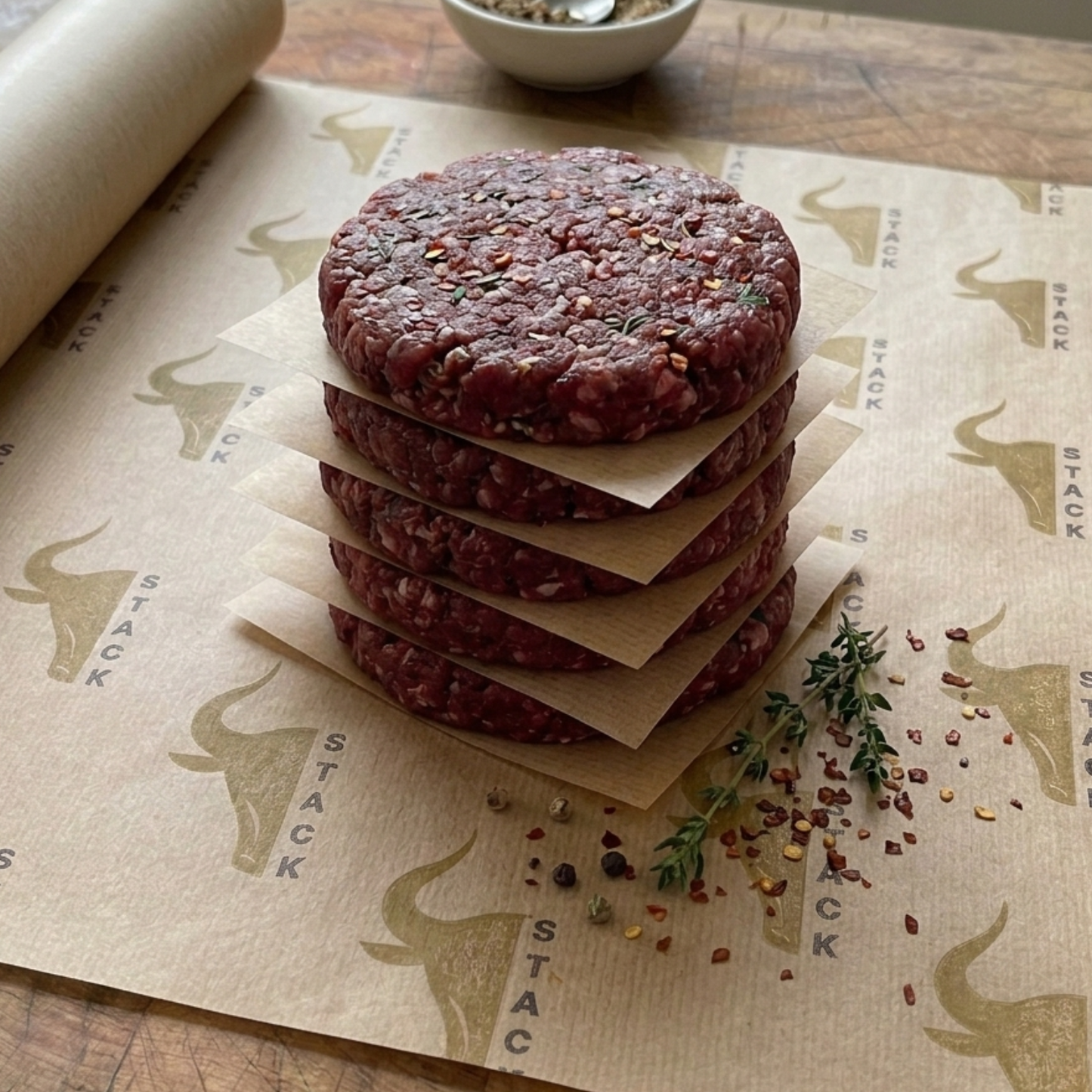 Lamb burgers 6oz x 6