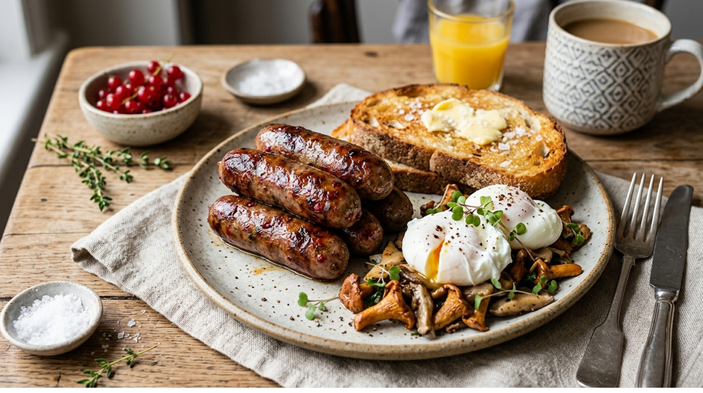 Gourmet Venison & Redcurrant Sausages